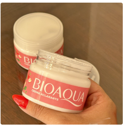 CREMA BLANQUEADORA ACLARANTE DESPIGMENTANTE BIOAQUA