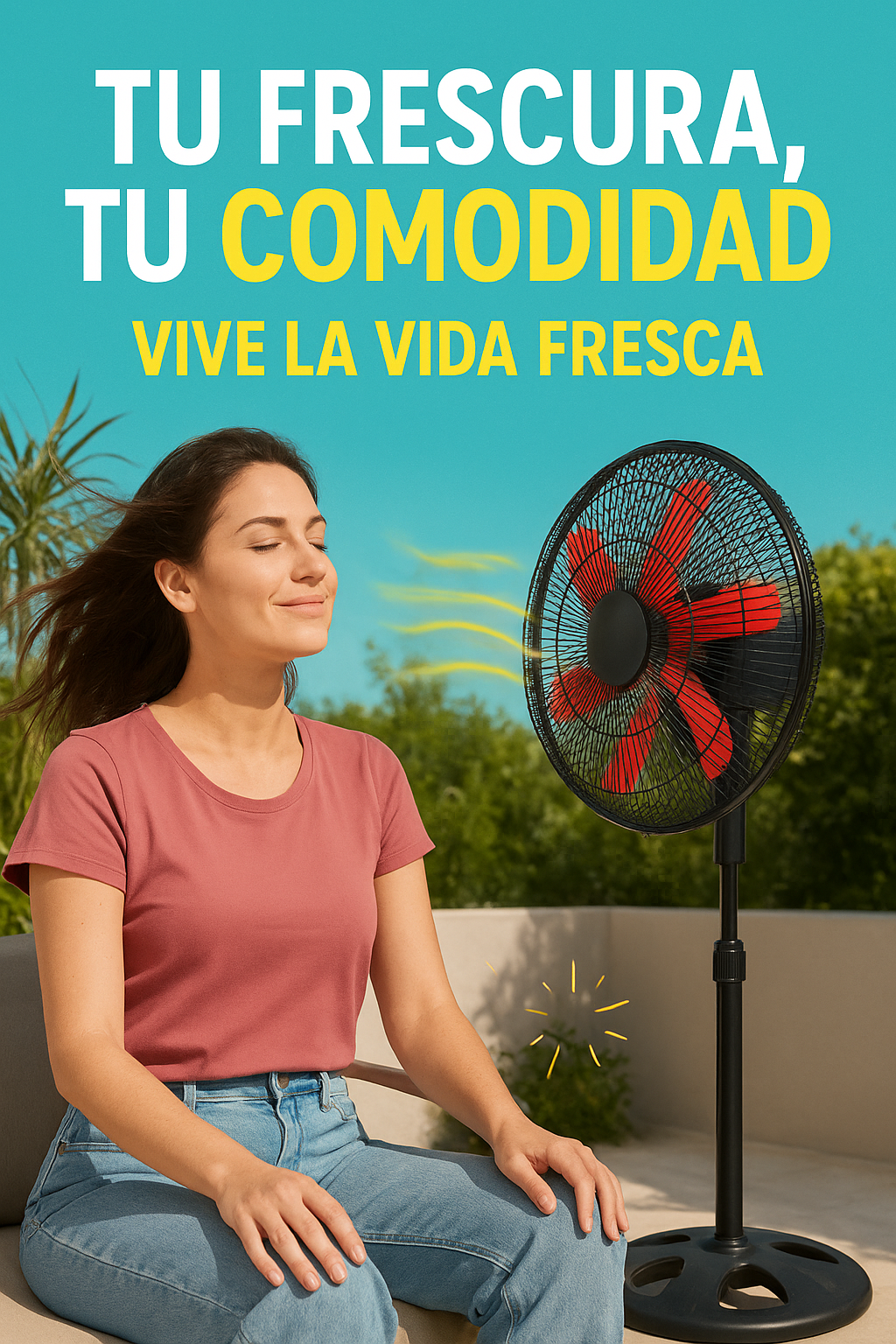 ABANICO DE PEDESTAL 18 PULGADAS