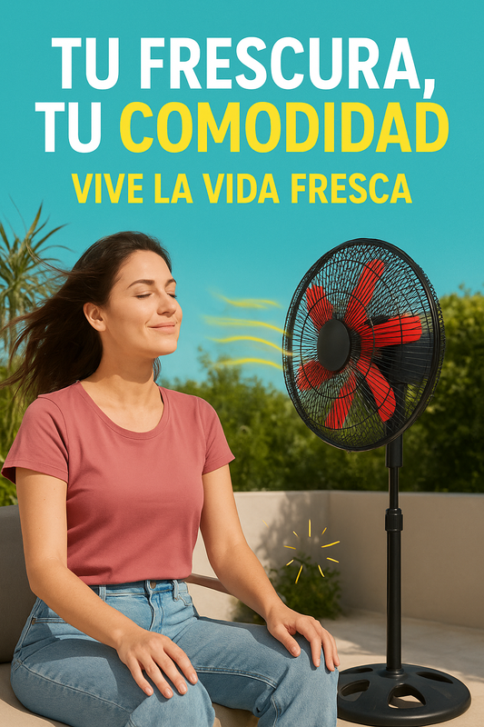 ABANICO DE PEDESTAL 18 PULGADAS
