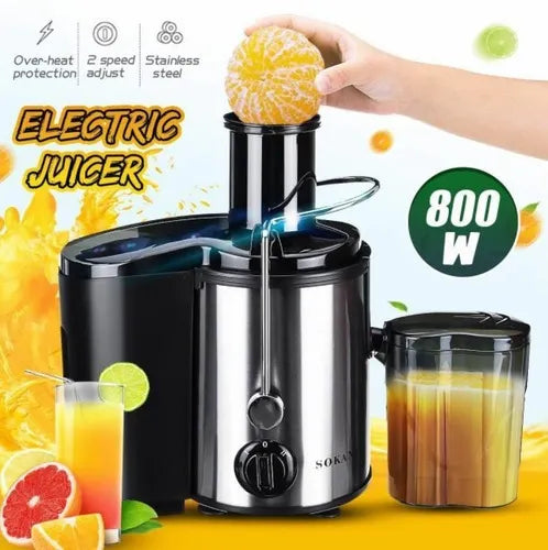 EXTRACTOR DE JUGO VISTA 800W