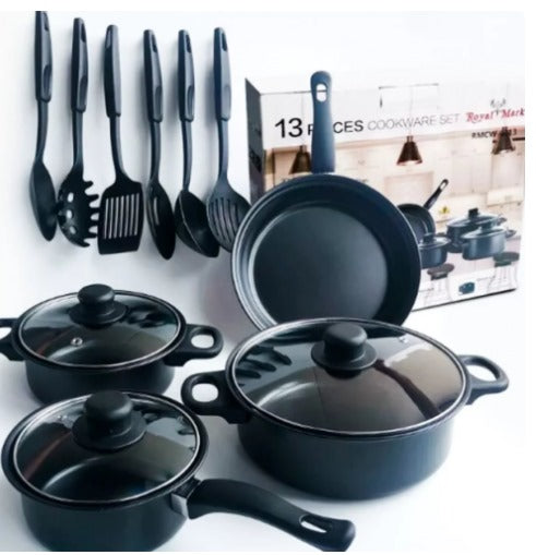 SET DE OLLAS 13PZ ROYAL (10 UND X CAJA)