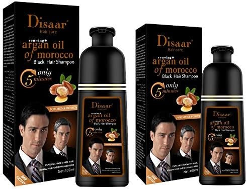 Shampo Anti-cana negro con Colageno y aceite Argan