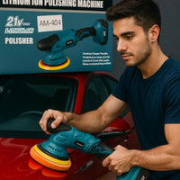 PULIDORA / PULISHING PARA CARROS AM-404 DE 2 BATERIAS 48V HD-0521 ( 8 UND X CAJA)