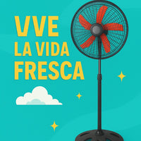 ABANICO DE PEDESTAL 18 PULGADAS