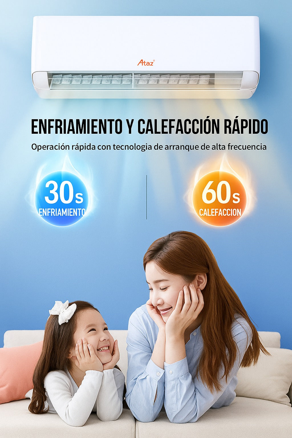 MINI VENTILADOR DE AIRE ACONDICIONADO