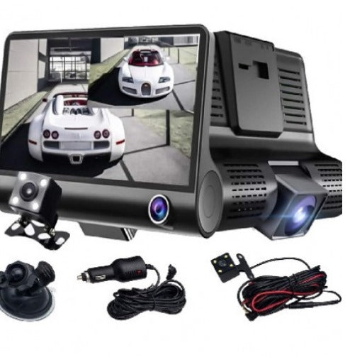 CAMARA DE COCHE DOBLE LENTE