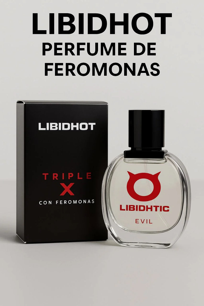 PERFUME DE FEROMONAS LIBIDHOT VERSIÓN 2.0 MEJORADA LA PRESENTACIÓN Y LA FIJACIÓN HASTA POR 12 HORAS