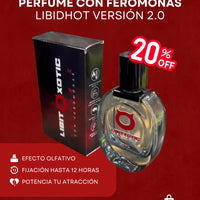 PERFUME DE FEROMONAS LIBIDHOT VERSIÓN 2.0 MEJORADA LA PRESENTACIÓN Y LA FIJACIÓN HASTA POR 12 HORAS