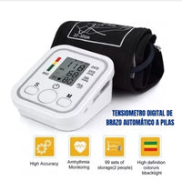 TENSIOMETRO DIGITAL DE BRAZO AUTOMÁTICO A PILAS